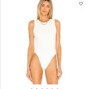 Sndy White Body Suit